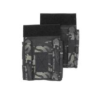 DYCZMALQ Tactical Molle Side Plate Pouch Set, 15,2 x 15,2 cm Piastre Ultralight Multi-Function Bag, Airsoft Caccia Vest Accessories. (BCP)