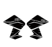 DYDGUTUFB Adesivi di Protezione Serbatoio Carburante Laterale Motocicletta per MT 10 MT-10 MT10 2016 2017 2018 2019 Protezioni Serbatoio Moto(White 2)