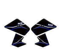 DYDGUTUFB Adesivi di Protezione Serbatoio Carburante Laterale Motocicletta per MT 10 MT-10 MT10 2016 2017 2018 2019 Protezioni Serbatoio Moto(Blue 2)