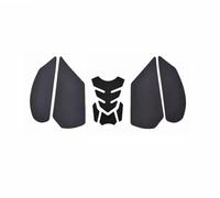 DYDGUTUFB Adesivi Protettivi Serbatoio Carburante Laterale Moto Ginocchiere per Ninja ZX-10R ZX10R 2011-2023 Protezioni Serbatoio Moto(Black)