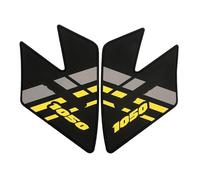 DYDGUTUFB Adesivo Antiscivolo Serbatoio E Protezione Ginocchia Motocicletta per Suzuki 1050 per V-Strom DL1050/XT Protezioni Serbatoio Moto(Yellow 2)