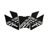 DYDGUTUFB Adesivo Antiscivolo Serbatoio E Protezione Ginocchia Motocicletta per Suzuki 1050 per V-Strom DL1050/XT Protezioni Serbatoio Moto(White 1 Set)