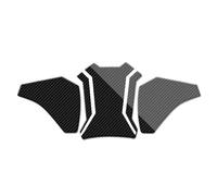DYDGUTUFB Adesivo Protettivo Antiscivolo Serbatoio Moto per KLR 650 KLR650 2021 2022 Protezioni Serbatoio Moto(Black)