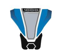 DYDGUTUFB Adesivo Protettivo in Resina Gel 3D Serbatoio Moto per GSX-S 1000 GX GSX-S1000GX 2024 Protezioni Serbatoio Moto(Blue)