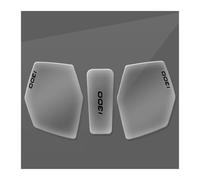 DYDGUTUFB Adesivo Serbatoio Moto in Resina Epossidica 3D A Forma di Lisca di Pesce per K1300R K1300 R 2008 2009 2010 2011 2012 Protezioni Serbatoio Moto(Transparent 1)