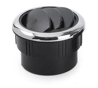 DYDGUTUFB Car Vent Dashboard Air Conditioning Vent Deflettore Manopola Tipo Rotazione Uscita Aria Bocchetta per Camper Car Caravan 80MM Universale Accessori Interni(80MM 70MM)