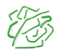 DYDGUTUFB Intercooler Tubo Flessibile 1 Set di Accessori per Auto Kit Tubi Flessibili in Silicone di Raffreddamento per Mazda per Miata MX-5 1.6 1.8 MX5 MK2 1999-2005(Verde)