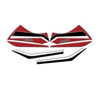 DYDGUTUFB Kit di Adesivi in Gel 3D Protezioni Ginocchia da Serbatoio Moto per B&MW F800R F 800 R 2015 2016 2017 2018 2019 Protezioni Serbatoio Moto(1 Set 3)