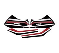 DYDGUTUFB Kit di Adesivi in Gel 3D Protezioni Ginocchia da Serbatoio Moto per B&MW F800R F 800 R 2015 2016 2017 2018 2019 Protezioni Serbatoio Moto(1 Set 4)
