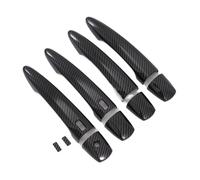 DYDGUTUFB Maniglia Porta Esterna Rivestimento Maniglia Esterna in Fibra di Carbonio per N&issan per Pathfinder 2024 E Rogue X-Trail 2021-2024 con Guida A Sinistra ABS - AB36
