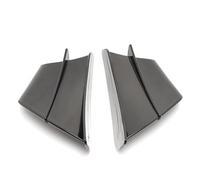 DYDGUTUFB Motociclo Carena Pannello Kit Spoiler Aerodinamico per S1000R S1000RR, Accessori per Moto, Alette Laterali, 1 Paio(Black)