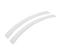 DYDGUTUFB Parafanghi per Auto Parafango per Auto, Sopracciglio per Parafango, Kit per Carrozzeria, Protezione per Parafango, Universale, per Auto, 2 Pezzi Passaruota Auto(Bianca)