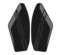 DYDGUTUFB per MV per Agusta per BRUTALE 800 RC RR per America SCS Protezione Laterale Serbatoio Moto Antiscivolo Protezioni Serbatoio Moto(Black)