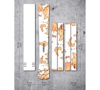Dyedbro Protezione Del Telaio Bleach Dye Clear Orange / White