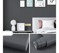 DYETEE Carta da parati autoadesiva Macaron tinta unita Impermeabile Colore puro PVC Mobili Soggiorno Camera da letto Dormitorio Adesivo