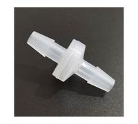 DYETEE Valvole di Ritegno in Plastica PP da 2 Pezzi 1/4" 3/16" 1/4", Valvola Unidirezionale di Non Ritorno for Fluidi Gas Aria Liquidi Acqua(1/8")