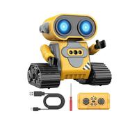 Dyeulget Robot a telecomando, robot per bambini | Toys Electric Interactive RC Robot,Apprendimento della scuola materna per animali domestici, remoto dei giocattoli educativi per ragazzi di età