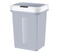 DYHWAC 16L Smart Sensor Automatic Sensor Poltbin TRASH CASH RICHARICE ADUCCIO RAGGIO RIPARAZIONE RUBBISH CAN HOME SOGGIORNO BACKET BENESE(Blue,White)