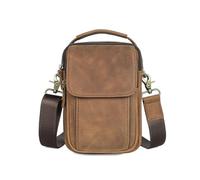 DYHWAC Borsa a tracolla Borsa for telefono piccola Zaino for sport all'aria aperta a spalla singola(Brass)