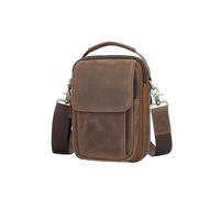 DYHWAC Borsa a tracolla Borsa for telefono piccola Zaino for sport all'aria aperta a spalla singola(Brown)