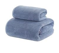 DYHWAC Grande telo da bagno for uso domestico in acqua di cotone che si asciuga rapidamente non è facile far cadere i capelli due set possono indossare un asciugamano(A 2PS)