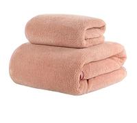 DYHWAC Grande telo da bagno for uso domestico in acqua di cotone che si asciuga rapidamente non è facile far cadere i capelli due set possono indossare un asciugamano(B 2PS)
