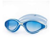 DYHWAC Occhiali da nuoto, Occhiali da nuoto for uomini adulti Donne Giovani anni 'adolescenza, Anti-Fog, Protezione UV, Infrangibile,(Blue,White)