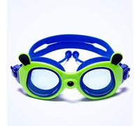 DYHWAC Occhiali per bambini Impermeabile Anti-Fog Protezione UV A prova di perdita Ragazzi Nuoto Occhiali Bambino Bambini Estate Attrezzatura da nuoto Ragazzi e ragazze(Blue,White)