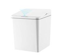 DYHWAC Sensore di movimento di induzione automatico senza ticino sensori da cucina Cestino della cucina Cancellata Ampia sensore di apertura Auto Rifiuti di rifiuti(Blue,White,4L)