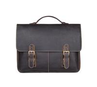 DYHWAC Valigetta vintage da lavoro, borsa a tracolla, borsa for computer, zaino di grande capacità
