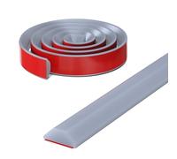 DYHYUH Soglia Doccia Pieghevole, diga Doccia Water Stop, barriera Doccia, Supporto Adesivo in Un Unico Pezzo, separazione Umido/Asciutto, Mantiene l'acqua all'Interno della soglia (205cm,Grigio)