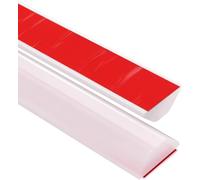 DYHYUH Striscia protettiva per doccia autoadesiva, in silicone, per pavimento e cucina, trasparente, 85 cm