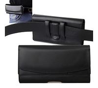 DYIGO Borsa da cintura orizzontale con fondina per telefono universale per iPhone 13/14/15 Pro/Plus/XR/XS/X,Samsung S22/S23/S24 Plus/Lite/A53/A54/A55;ecc.Tutti i telefoni sotto i 6.7" (50377 Nero)