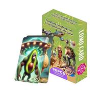 DYIOTF 92 Pièces Carte Brainrot Italien à Collectionner - Set de 60 Cartes Haute Définition et 32 Autocollants Thématiques - Coffret de Cartes pour Enfants, Adolescents et Fans de Brain Rot