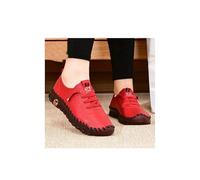 DYJAGYO Scarpe Ortopediche Super morbide 2023, Scarpe Ortopediche Super morbide e Confortevoli per Donne Che Fanno Shopping (38,Red)