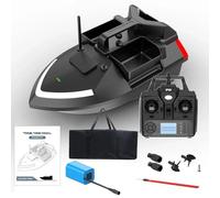 DYJD Mangiatoia con barca GPS RC, esca da pesca, barca GPS Cruise con batteria da 12000 mAh (12000 mAh)