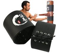 DYK&NX Wing Chun Dummy Striking Pad di Extra Spessore Legno Bambola Proteggere Pads, Boxing Mat Wooden Dummy Training Target Cuscino Copri Giacca Protezione Pad