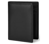 DYKANBO Portatessere Uomo Tascabile - Mini Portafoglio Uomo Piccolo Sottile - Slim Portafogli con Protezione RFID - Porta Carte Credito - Portafoglio Verticale RFID (NERO)