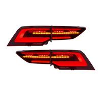 DYKGYLYS Fanali Posteriori Auto per VW Golf 8 Golf8 MK8 2020-2022, Rosso, LED, Compatibili con Vettura Golf, Fanale Posteriore