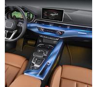 DYKGYLYS Pellicola Protettiva Interna dell'automobile, per Audi A4 A5 B9 2016-2020, Impermeabile e AntiGraffio,Style 7-Transparent
