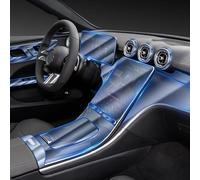 DYKGYLYS Pellicola Protettiva Interna dell'automobile, per Mercedes-Benz C-Klasse W206 2022-2023, Impermeabile e AntiGraffio,Style E for LHD-Transparent