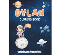 Dylan Coloring Book: Affirmations Coloring Book, A Creative Journey of Positive Empowerments