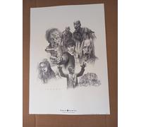 DYLAN DOG POSTER FIRMATO/SIGNED EUGENIO SICOMORO 42X59