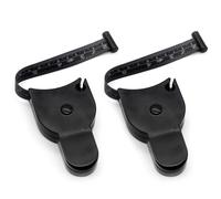 Dylan-Eu 2 Pcs Nastro Misuratore per Circonferenze Metro Misuratore Corporeo a N