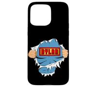Dylan Name Superhero Gift for Boys Named Dylan Custodia per iPhone 15 Pro Max