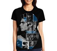 Dylan O'Brien - Maglietta a maniche corte da uomo, con scollo rotondo, comoda, colore: nero, nero5, XXL