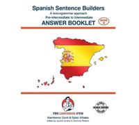 Dylan Vinales Dr Gianfranco Conti Spanish Sentence Builders - Pre - (Tascabile)