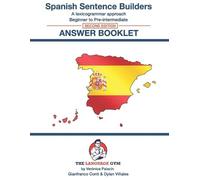 Dylan Viñales Gianfr Spanish Sentence Builders - Answer Book - Seco (Tascabile)