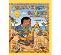 Dylan & Ziggy's Summer Coloring Book: A Fun Toddler Coloring Book for Ages 2-5.
