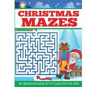 Dylanna Press Christmas Mazes (Tascabile) Maze Book for Kids